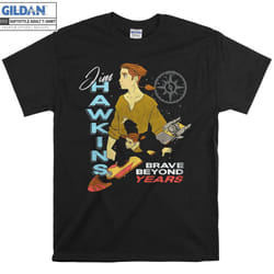 Jim Hawkins Double Portrait T-shirt - S