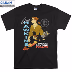 Jim Hawkins Double Portrait T-shirt - L