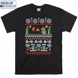 Super Mario And Bowser Game Play T-shirt - S