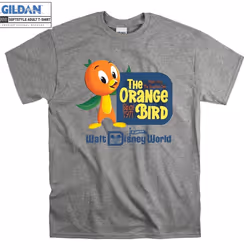 Vintage  Orange Bird T-shirt - XXXL