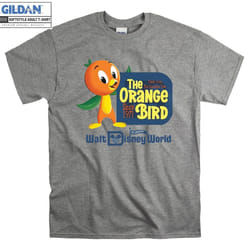 Vintage  Orange Bird T-shirt - XXXL