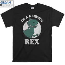 Toy Story I'm A Nervous Rex T-shirt - XXXL