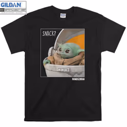 Baby Yoda Mandalorian Child Snack T-shirt - L