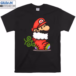 Super Mario Poster T-shirt - XL