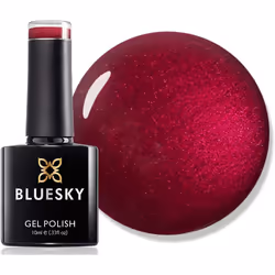 Bluesky Gel Nail Polish, AW2020, Lady Snow Autumn and Winter 2020 Collection - Bansko, Aw2016 Red, Long Lasting, Chip Resista ...