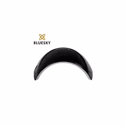 Bluesky LED and UV Light Nail Lamp for Gel Polish Curing, 24W Professional Nail Dryer with 2 Timers, Auto Sensor, UK Plug, Black