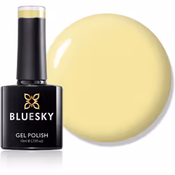 Bluesky Gel Nail Polish, Spring 2021 Collection, Virtuoso Air Ss2103, 10 ml, Nude, Pale, Pastel, Yellow, Cream (Requires Curi ...
