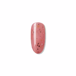 Gel Nail Polish, Flower Gel, Pretty Peony, BFL06, Pink, Jelly, Long Lasting, Chip Resistant, (Requires Drying Under UV or LED Lamp)