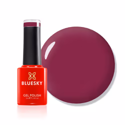 Gel Nail Polish, Vienna, Mini, FW01, Burgundy, Red, Long Lasting, Chip Resistant, 5 ml Requires Drying Under UV LED Lamp