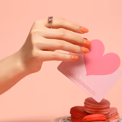 Gel Nail Polish, Pastel Dreams, Second Heart - LPD06. Pastel Gel Polish, Coral, Long Lasting, Chip Resistant, 5ml (Requires Drying Under UV or LED
