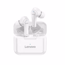 Lenovo QT82 TWS bluetooth 5.0 Earphone Headphone Touch Control Stereo HD Calls Waterproof Sport Headphone - white