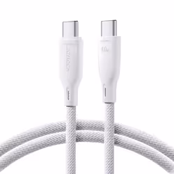 JOYROOM 6941237110190, 1 m, USB C, USB C, USB 2.0, 0.48 Gbit/s, White