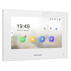 Hikvision Pro Series DS-KH6320-WTE2-W video intercom system 17.8 cm (7") White