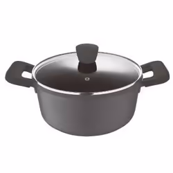 Bergner BG-30738-NP, Black, Black, Glass, 24 cm, 115 mm, 1 pc(s)