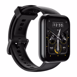 realme watch 2 pro 4.45 cm (1.75") Digital 320 x 385 pixels Touchscreen Black GPS (satellite) - Additional view 3
