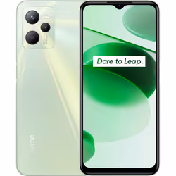 realme C C35, 16.8 cm (6.6"), 4 GB, 128 GB, 50 MP, Android 11, Green
