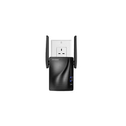 AC1200 WiFi Range Extender,1200Mbps Dual Band WiFi booster,2.4GHz& 5GHz Wifi Repeater,WiFi Extender Booster Wireless with 1 Ethernet Port,Work with