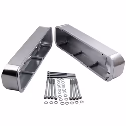 Fabricated Aluminum Tall Valve Covers Fit Ford BBF 429 460 V8 Big Block Engines