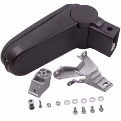 Front Black Leatherette Center Console Armrest fit for VW Jetta Golf Mk4 Passat