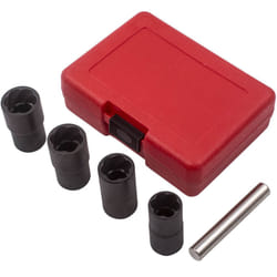 1/2" Drive Wheel Locking Lug Nut Removal Tool Kit 17mm 19mm 21mm 22mm New