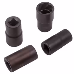1/2" Drive Wheel Locking Lug Nut Removal Tool Kit 17mm 19mm 21mm 22mm New