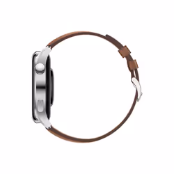 Huawei WATCH 3 Classic Leather Smartwatch 46 mm Stainless steel GPS strap Brown - Additional view 6