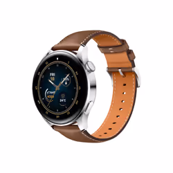 Huawei WATCH 3 Classic Leather Smartwatch 46 mm Stainless steel GPS strap Brown - Additional view 7
