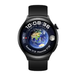 Huawei WATCH 4 3.81 cm (1.5") AMOLED 46 mm Digital 466 x 466 pixels Touchscreen Black Wi-Fi GPS (satellite)