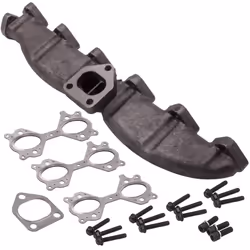 Exhaust Turbo Manifold & Gaskets Nut Stud Bolt For Bmw X5 E53 E46 E60 3.0D M57N