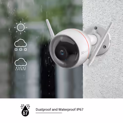 EZVIZ C3W 4MP Pro Smart Outdoor Camera with Colour Night Vision, AI Human Detection with Alarm & Strobe - Additional view 8