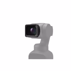 DJI Pocket 2 Wide-Angle Lens, Camera lens cover, 3.3 g, Black