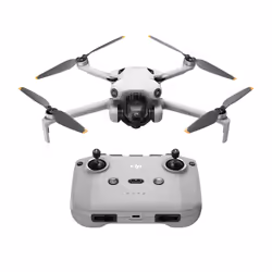 DJI Mini 4 Pro, 4 rotors, 48 MP, 3840 x 2160 pixels, 16 m/s, 2590 mAh, Black, White