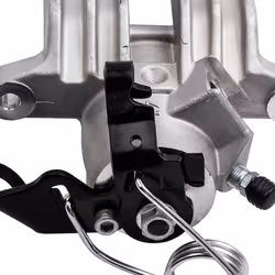 2x Floating Rear AluminiumBrake Caliper For VW BORA GOLF IV Solid disk