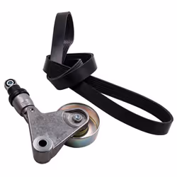 ZD30 Drive Fan Belt +Tensioner Assembly for Nissan Patrol GU 3.0L Navara 01-07