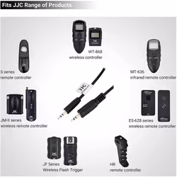 JJC Shutter Release Cable Remote Connecting Cord for Fujifilm GFX100 X-T4 X-T3 X-T30 X-T100 X100V XF10 X-A5 Replaces Fujifilm RR-100