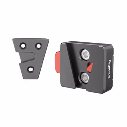 SmallRig MD2801B, Quick release mount, Black, Aluminium, 1/4-20", 1 x Female V-Dock 1 x Male V-Lock 1 x Spanner, 52 mm