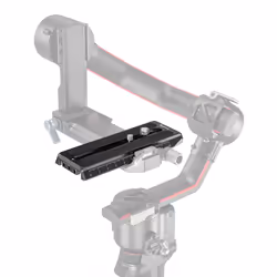 SmallRig Manfrotto Quick Release Plate for DJI Gimbal, Release plate, Black, Aluminium, Stainless steel, 1/4-20, 3/8-16", Qui ...