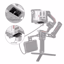 SmallRig Manfrotto Quick Release Plate for DJI Gimbal - Additional view 5