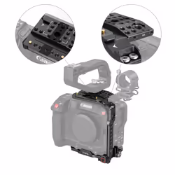 SmallRig 3899 video stabilizer accessory Cage Black Aluminium, Stainless steel 1 pc(s) Canon Canon EOS C70 3899