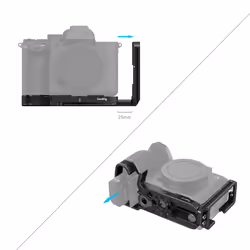 SmallRig 3660B camera bracket Aluminium, Genuine leather, Silicone, Stainless steel - Additional view 3
