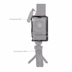 SmallRig 4422 camera cage 1/4, 3/8" Black - Additional view 5