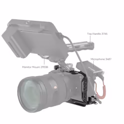 SmallRig 4422 camera cage 1/4, 3/8" Black - Additional view 7