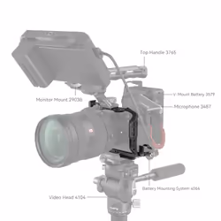 SmallRig 4422 camera cage 1/4, 3/8" Black - Additional view 8