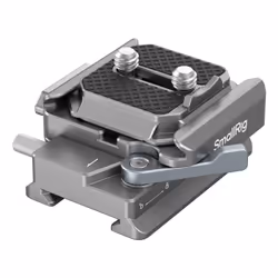 SmallRig H38, Release plate, Aluminium, Stainless steel, Aluminium, Brass, Steel, 1/4-20", DJI RS 2 / RSC 2 / RS3 / RS 3 Pro ...