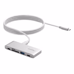 SmallRig 4746, MicroSD (TransFlash), MicroSDHC, MicroSDXC, SD, SDHC, SDXC, Silver, White, 104 Mbit/s, Aluminium, USB 3.2 Gen ...