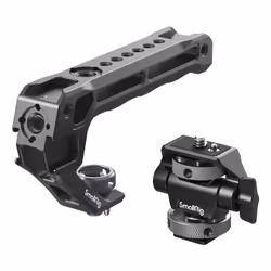 SmallRig 5322, Top handle, Black, Aluminium, Silicone, Stainless steel, 1/4, 3/8", 135 mm, 52.6 mm