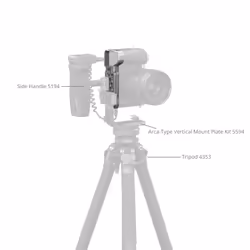 SmallRig 5482 camera mounting accessory Base plate/camera plate/rods