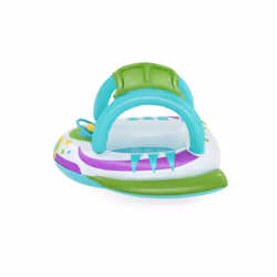 Bestway Space Splash Inflatable Baby Boat with Sunshade - Additional view 6