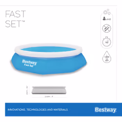 Bestway Fast Set Round Inflatable Pool 2.44 m x 61 cm - Additional view 5