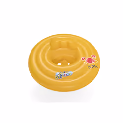 Bestway Swim Safe ABC WonderSplash Round 3-Ring Inflatable Baby Boat Float 69 cm